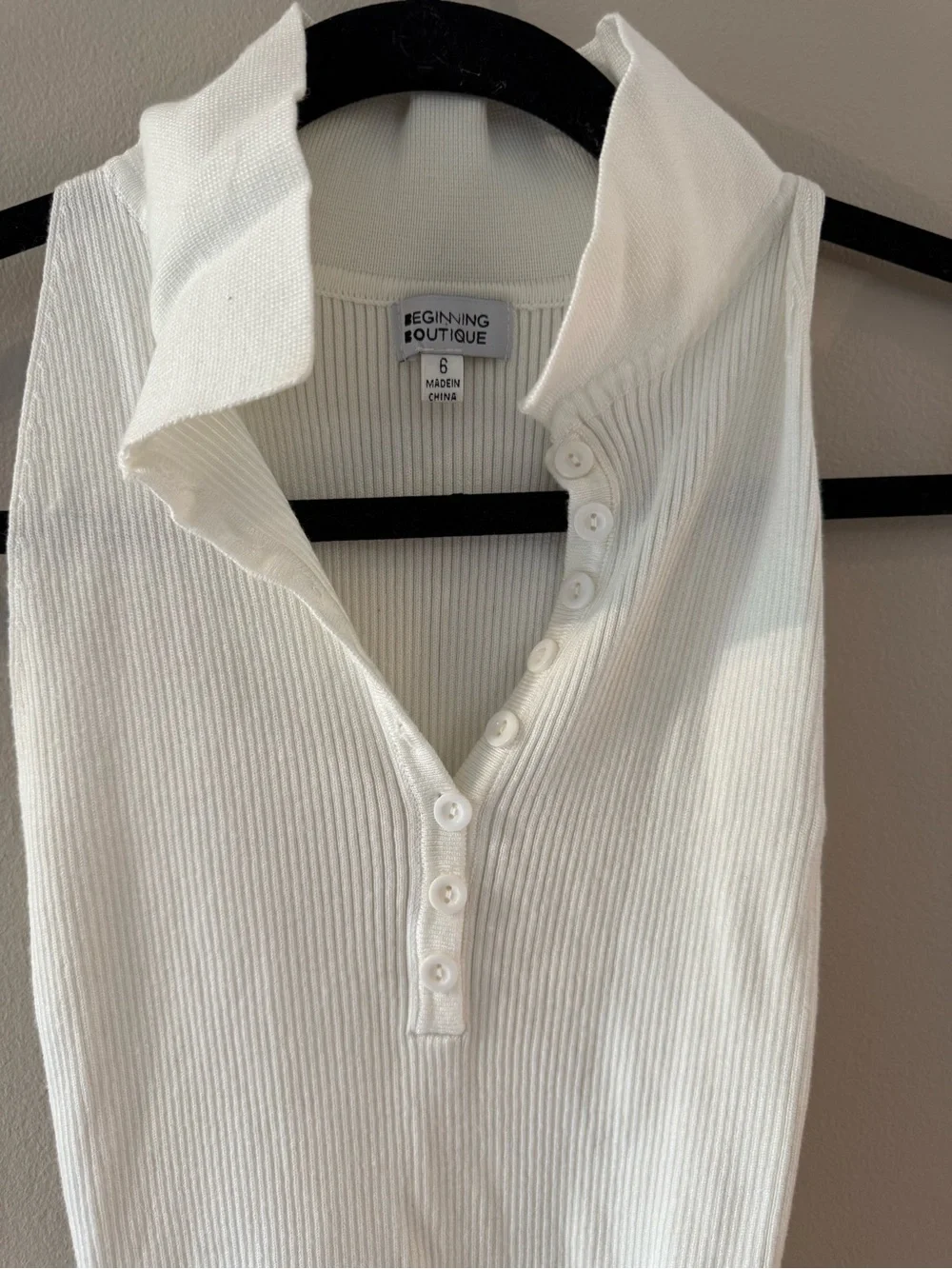 Beginning Boutique sleek sleeveless
